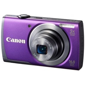 Canon 디지털 카메라 PowerShot A3500 IS(퍼플) 광각 28mm 광학 5배 줌 PSA3500IS(PR)