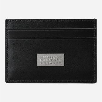 MM6 [시흥점] 6S SA5UI0026 P8873 T8013 넘버링 로고 카드 지갑 블랙