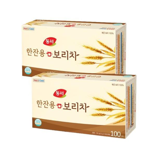 [동서식품] 동서식품 한잔용 보리차 100입 2개 (S15725240)