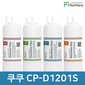 쿠쿠 CP-D1201S 고품질 정수기 필터 호환 전체 세트