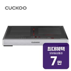 초고온 3구 인덕션 레인지 (그레이) CIR-CLT301FG 렌탈 60개월 월 23900원