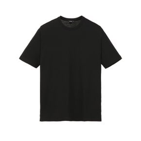 [26SS] 블랙《PureLite Cotton》강연 라운드 티셔츠 ARTS6B406BK