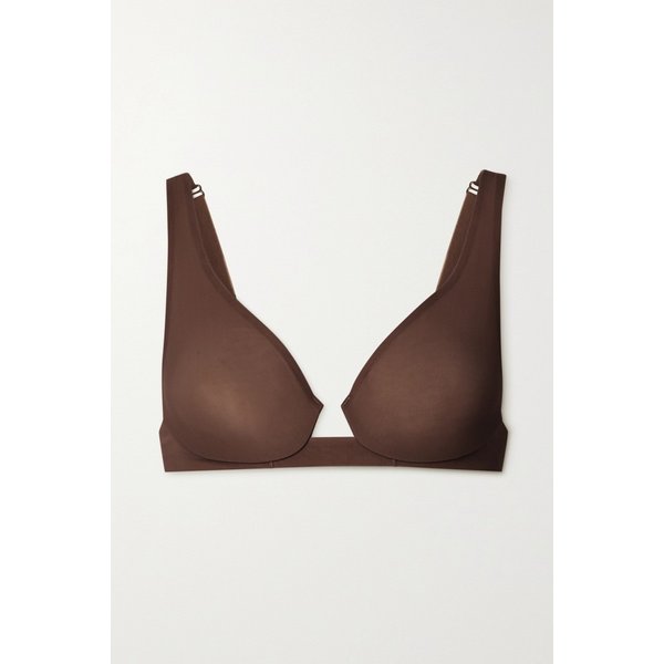 스킴스 Naked Plunge Bra Smokey Quartz 뉴트럴 25372685655716932