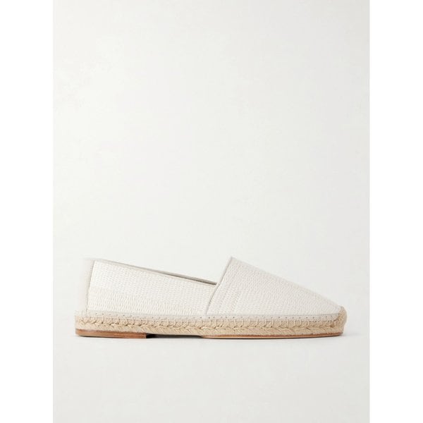 브루넬로쿠치넬리 가죽 트리밍 라피아 에스파드리유 46376663163130177