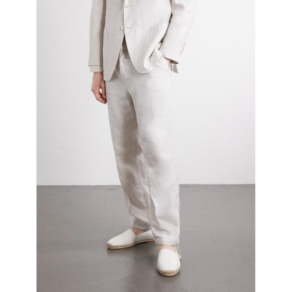 브루넬로쿠치넬리 가죽 트리밍 라피아 에스파드리유 46376663163130177